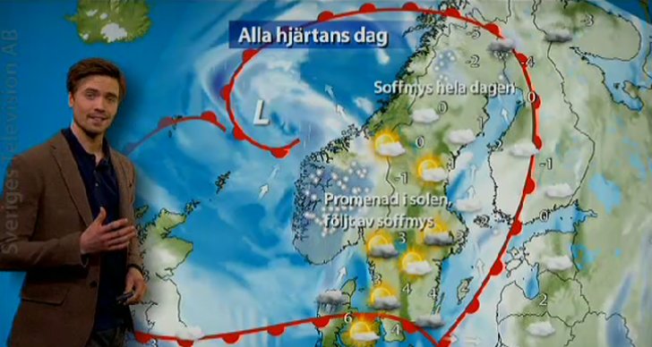 TV, Väderlek, SVT, Meteorolog, Nils Holmqvist